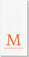 Pick Your Single Monogram with Text Deville Guest Towels Image 3 of 3